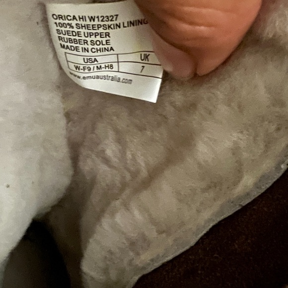 EMU Australia Orica Hi Women’s Boot size 9 - Picture 8 of 10